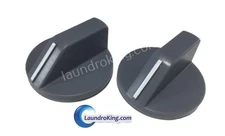 438007603 (2 PCS) KNOB, ROTARY SWITCH FOR WASCOMAT GEN. 6 & GEN. 7 (GREY) 007603