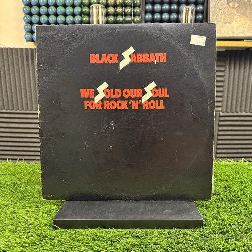 2 record lot!! Black Sabbath We Sold Our Soul & AC/DC Heat Seeker Vinyl LPs Rock