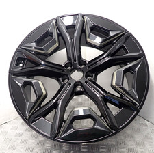 BMW IX I20 SERIES 22" BLACK ALLOY WHEEL 5A02658 (R3-D)