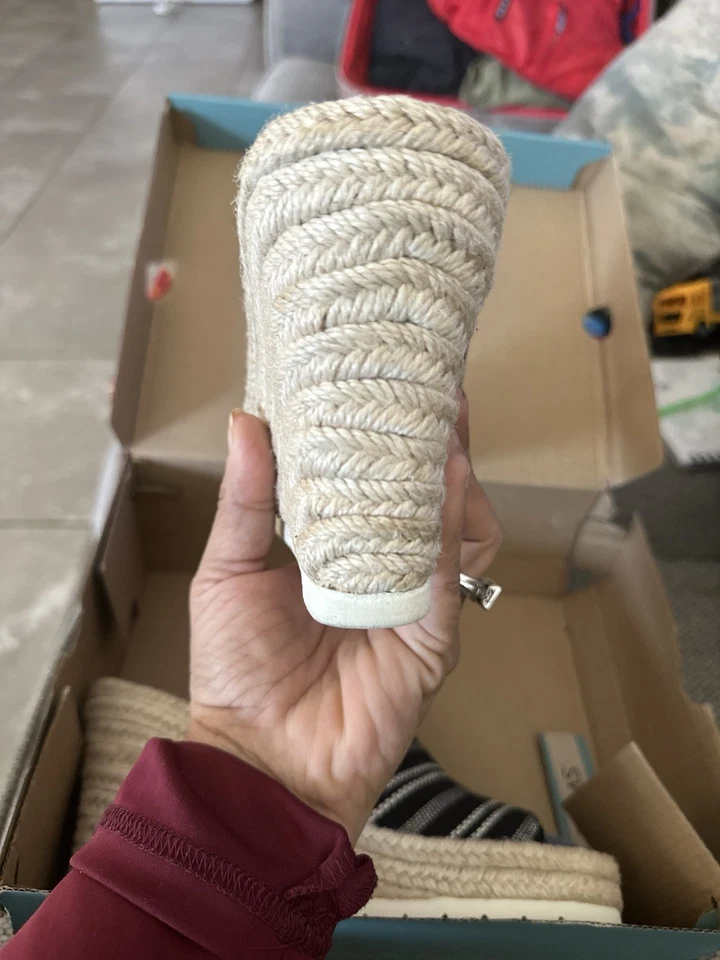 Клинья Tom's Monica Mule черная глобальная полоса размер 9,5 черная полоса - Изображение 3 из 4