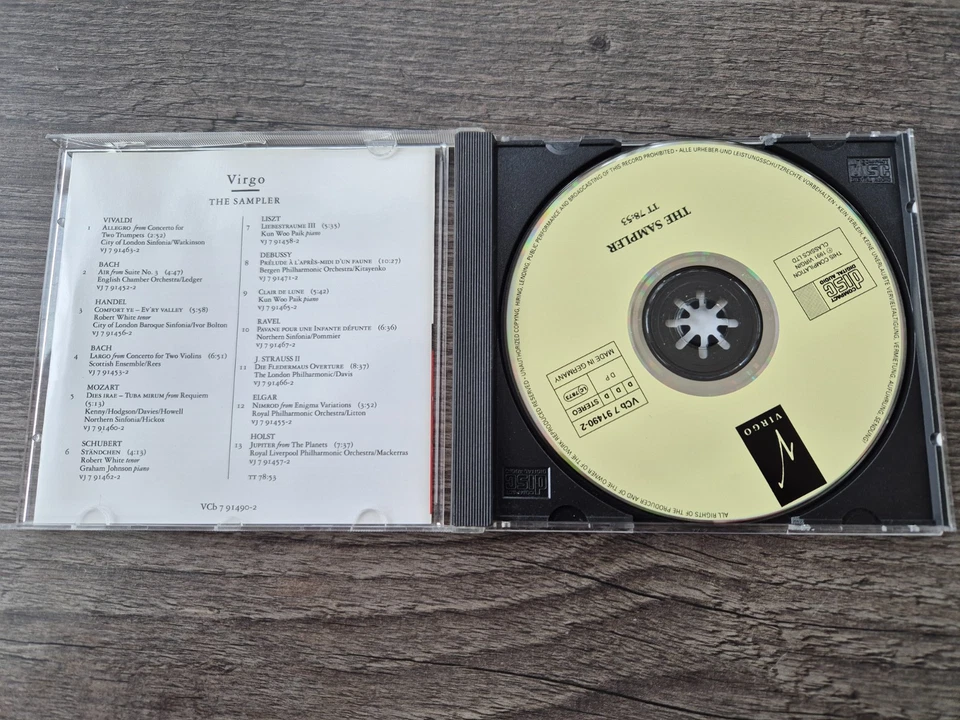Virgo The Sampler CD Quality Digital Classics at an affordable price CD - Image 4 of 4