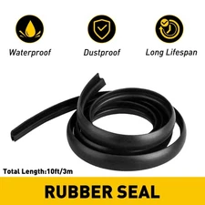 10ft H-Shape Car Door Edge Guard Molding Trim Edge Rubber Strip Seal Protector