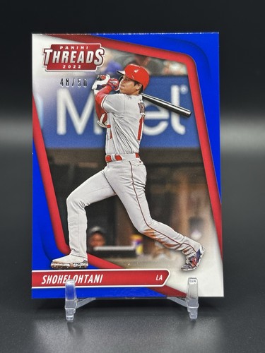 2022 Panini Chronicles - Threads Shohei Ohtani #18 Blue /50