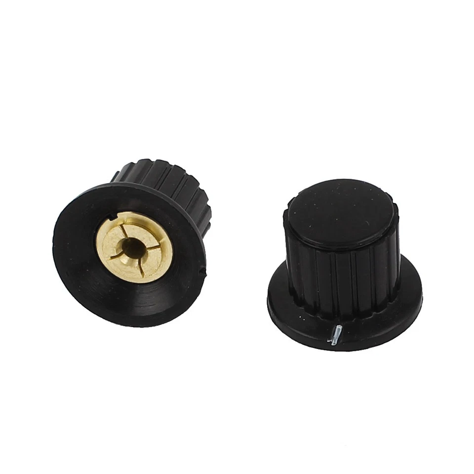 2stk 18mm ober Dmr 4mm Schaft Potentiometer Lautstärkeregler Kunststoff - Bild 1 von 1