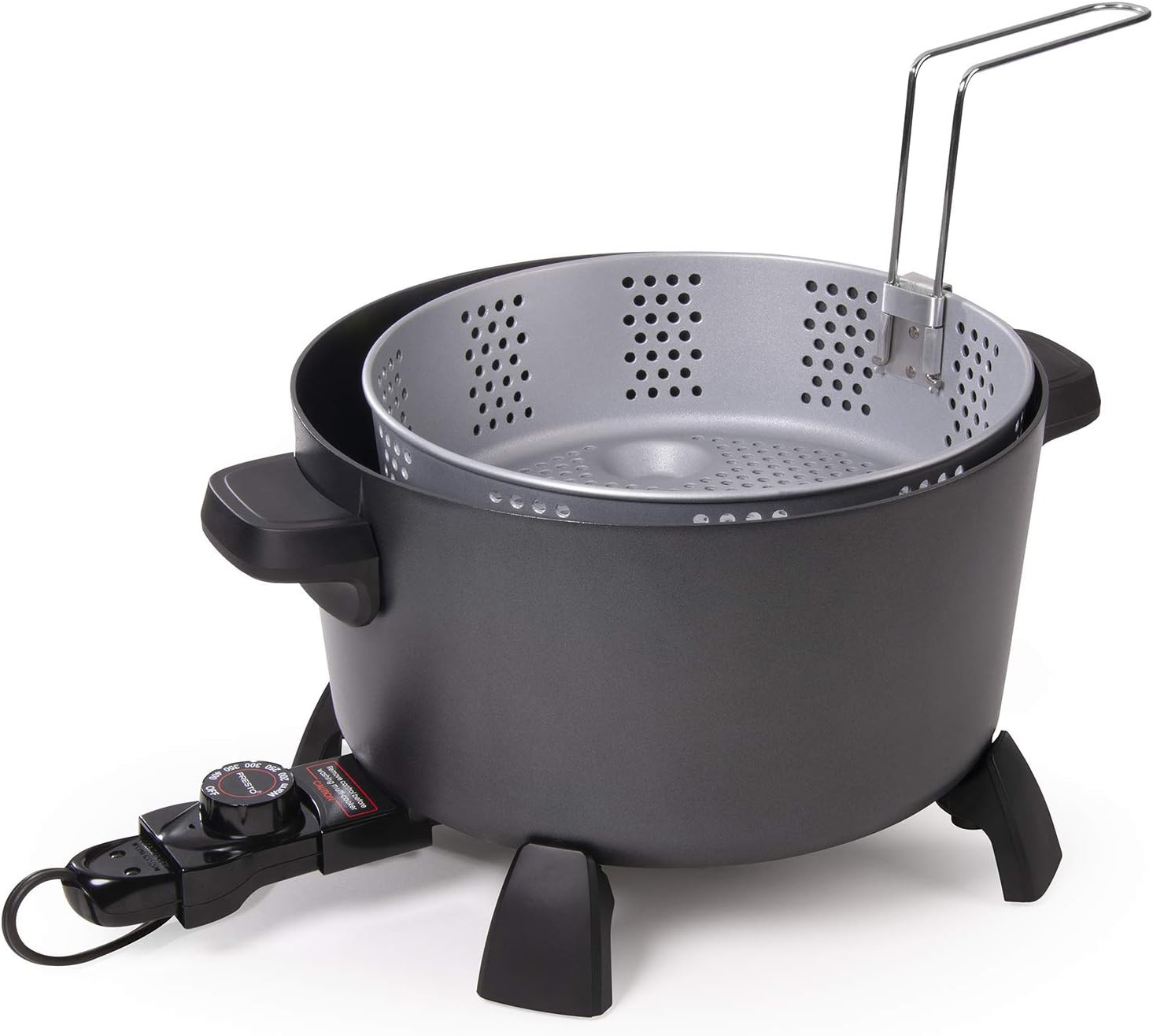 10-Quart XL Kitchen Multi-Cooker & Steamer - Black Deep Fryer