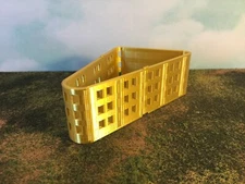 4 FLOOR ADD ON to Customize GOLD Metallic SKYSCRAPER Building  Z Scale 1:220