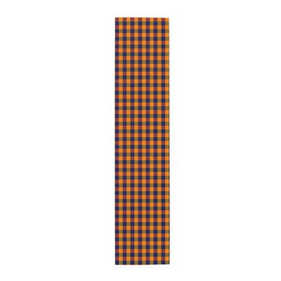 Table Runner (Cotton, Poly) - Halloween Orange/Purple