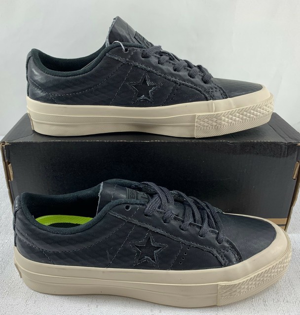 CONVERSE Youth/Junior Unisex One Star Leather OX Sneakers Size Men 3 Women 4.5 | eBay