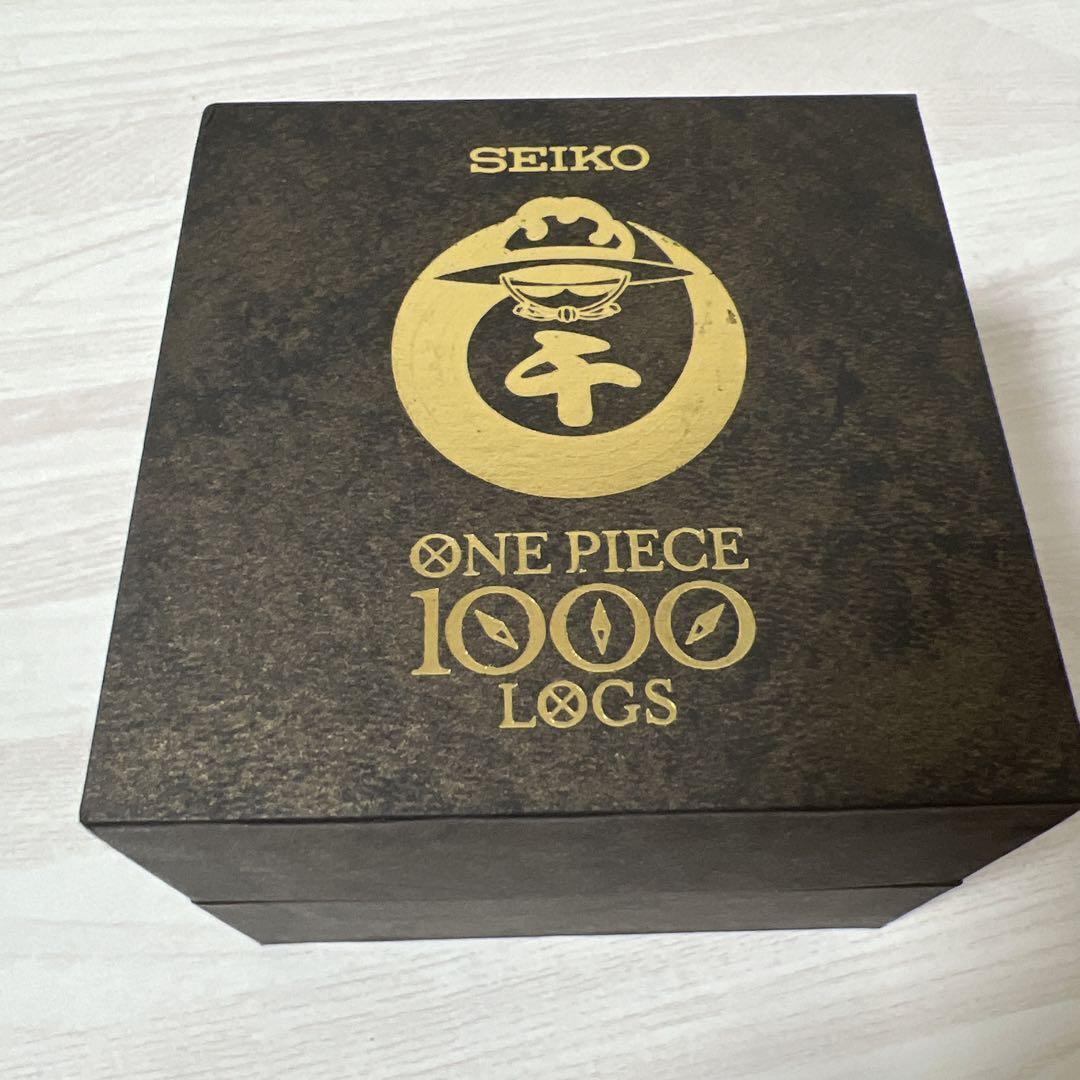 Unused Seiko ONE PIECE 1000 LOGS ANNIVERSARY edition Watch Unused Seiko ONE PIECE 1000 LOGS ANNIVERSARY edition Watch