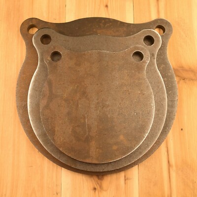 1/2'' AR500 Shooting Targets 8'' 10'' 12'' Gongs Set Of THREE