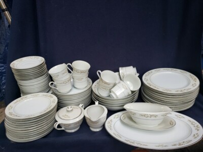 INTERNATIONAL SILVER CO. #326 SPRINGTIME BONE CHINA. ASSORTED LOT