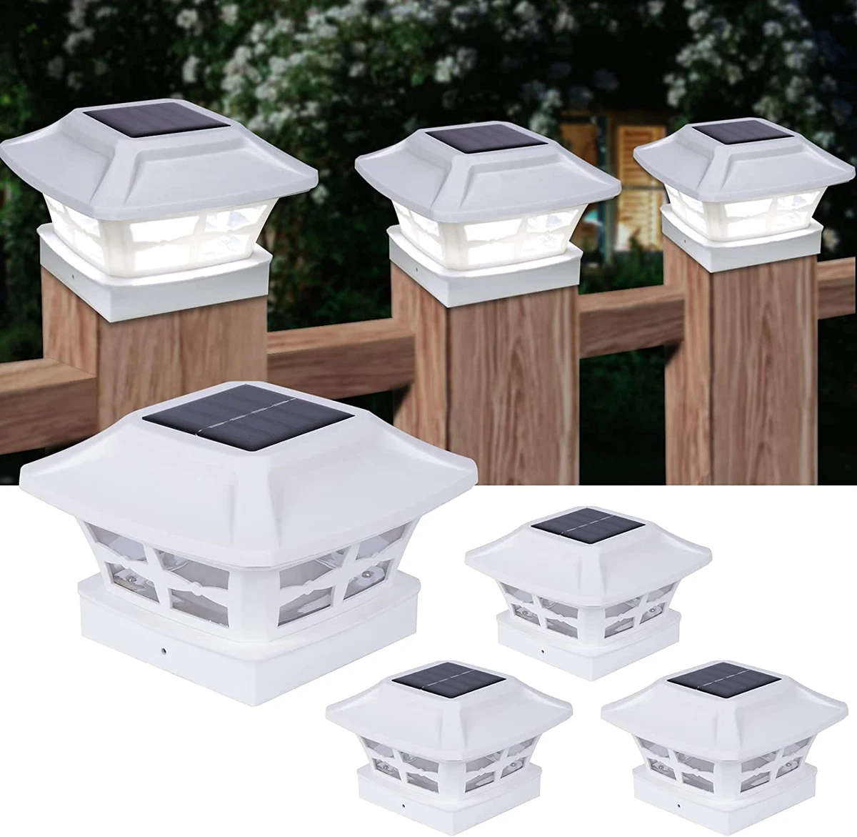 Patio post 2024 solar lights