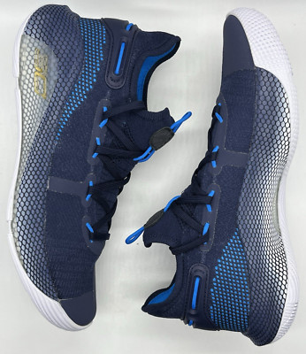 Under Armour UA Curry 6 Team Navy 2019 3022893-409 Size 8 NWOB HOVR Basketball