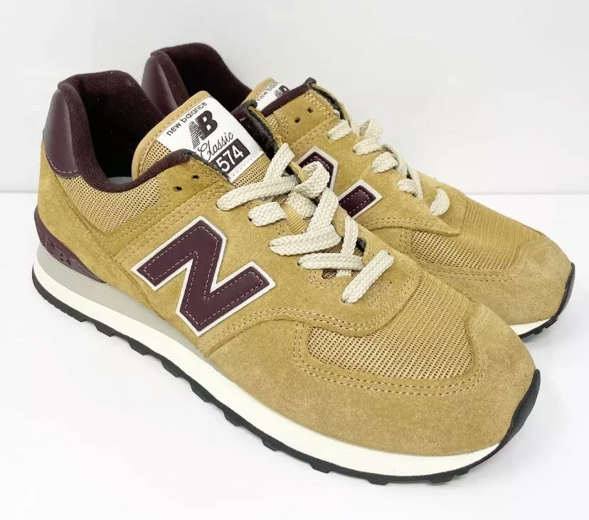 New balance 574 yellow deals mens