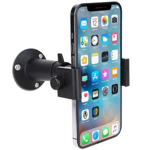 Wall Mount Phone Holder Bracket With 360ยฐadjustable Mount For Iphone ...