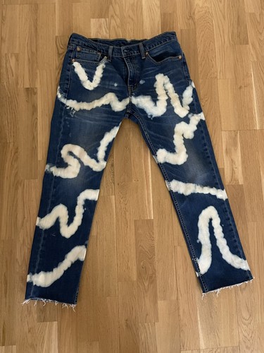 levis 511 tie dye slim fit jeans W33 L30 | eBay