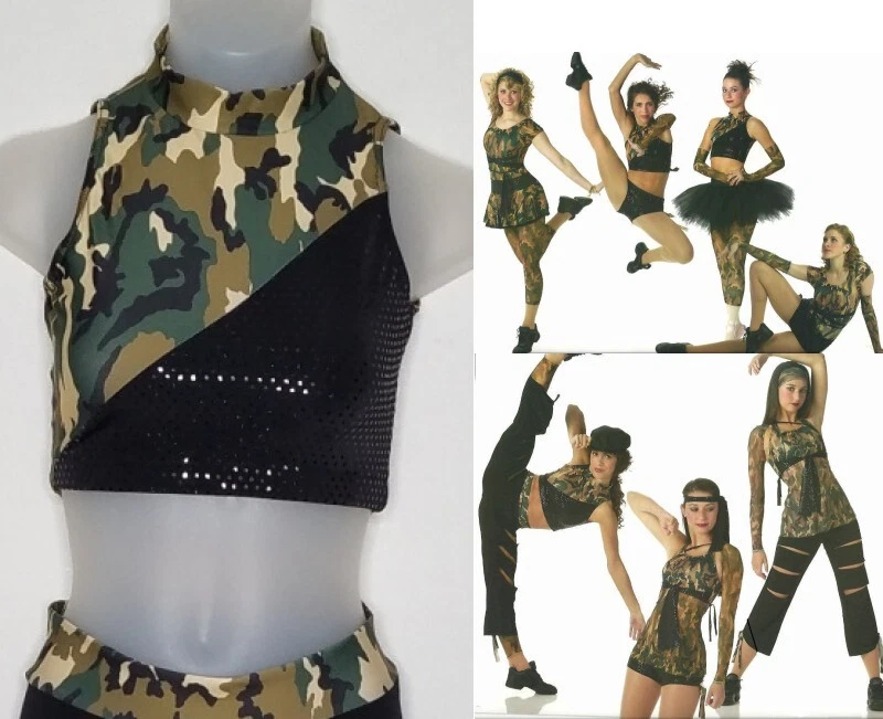 Camo dance cheap costume