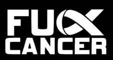F**k Cancer Awareness Ribbon DieCut Vinyl Window Decal Sticker Car Truck SUV JDM
