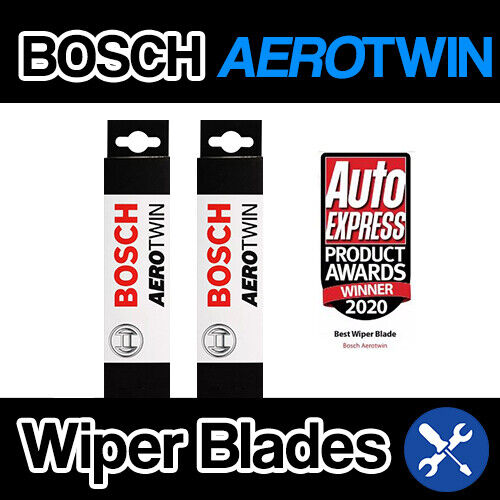 BOSCH AERO AEROTWIN FLAT Front Windscreen Wiper Blades For: Geely CK (08-) - Picture 1 of 3