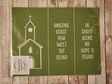 Magnolia Design Co Adhesive Reusable Silkscreen Stencil ✝️ Church Hymns ✝️