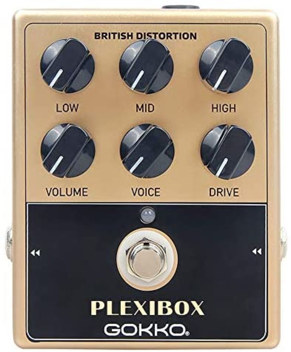 GOKKO AUDIO Amp Simulator Pedal Effector British Rock Sound