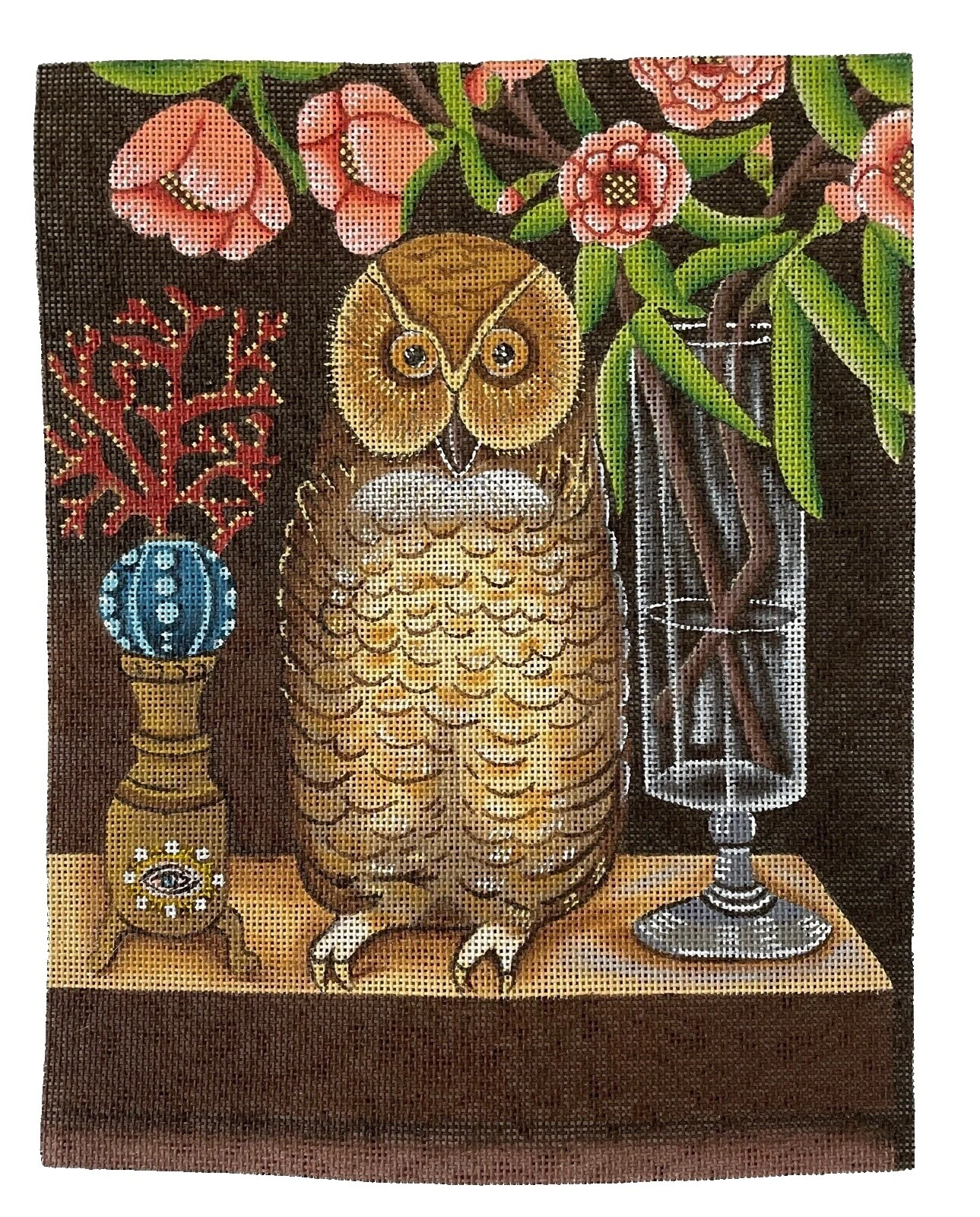 Multi-Color lonas bordado de Punto de Cruz