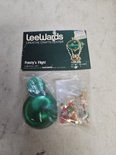 LeeWards ANTIQUE Frostys Flight Vintage Sequin Bead Christmas Ornament Craft Kit