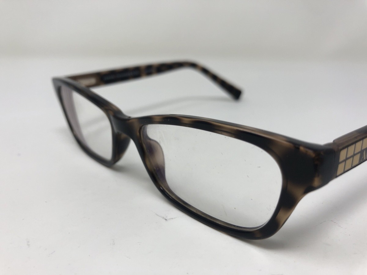 Armani Exchange Ax 3008 8037 Rich Tortoise Authentic Eyeglasses 49-15-135 Armani Exchange AX 3008 8037 Eyeglasses Frames 49[]15-135MM  main image 3