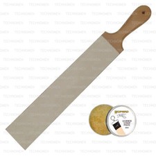 SHARPENING HONING STROPPING LEATHER PADDLE STROP SOFTENING PASTE BALM