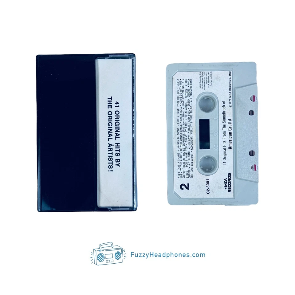 American Graffiti Soundtrack Cassette Tapes: 3 Tapes: Vol. I, II, III TESTED Foto 4 de 4