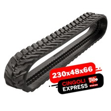Cingoli cingolo in gomma 230X48X66 per motocarriola mini dumper escavatore pale