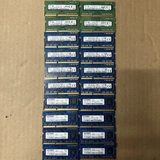 (20X) hynix/Samsung/ELPIDA 4GB  PC3L-12800S -11-12-B4 DDR3L-1600 204-Pin SODIMM