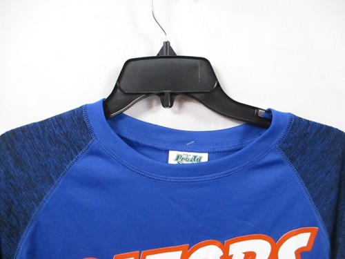 Florida Gators Shirt Mens Large Blue Short Sleeve Round Neck Polyester Tee New - 第 3/10 張圖片
