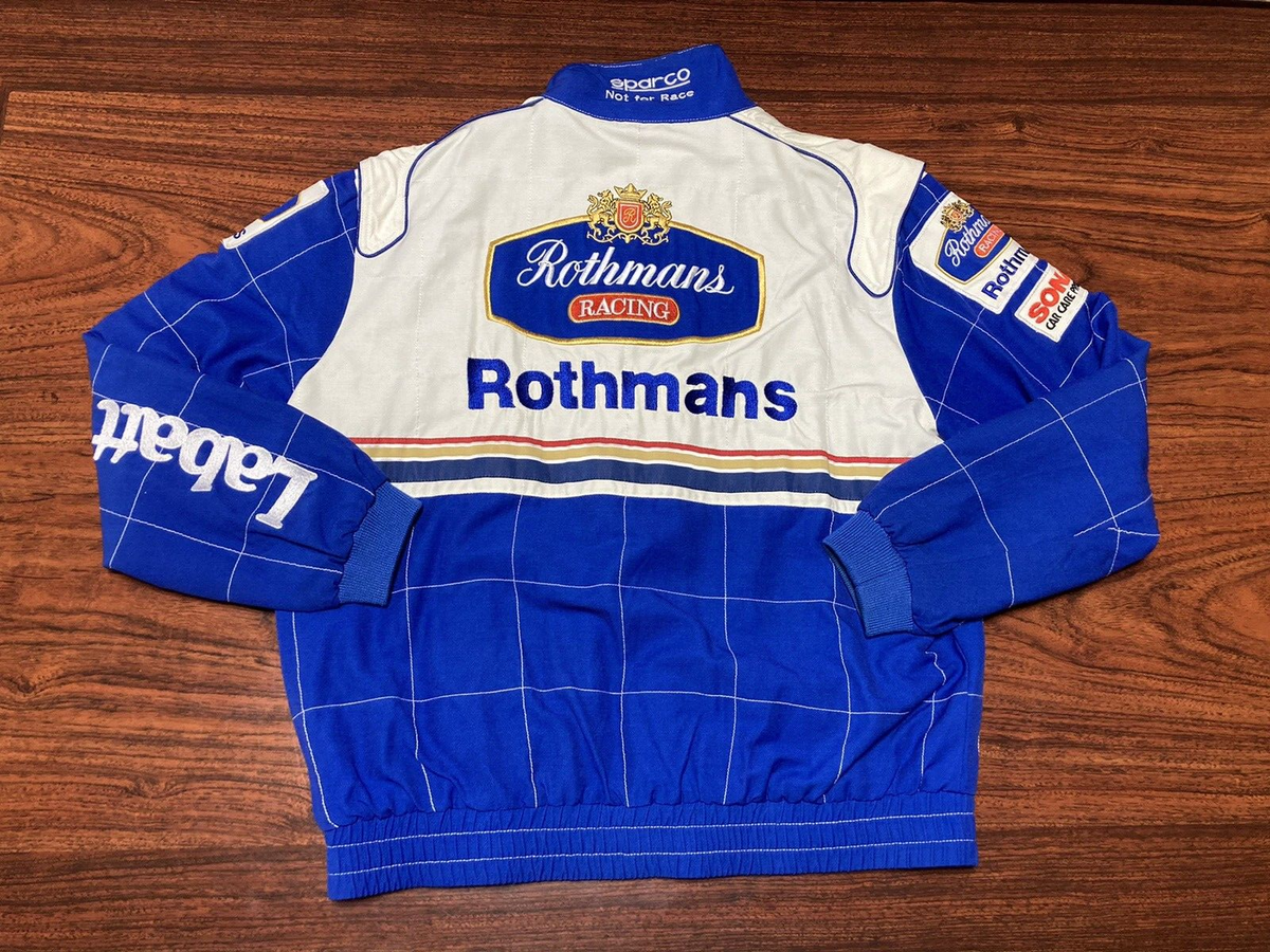 Sparco Rothmans Williams Renault Formula 1 Racing Team Vintage