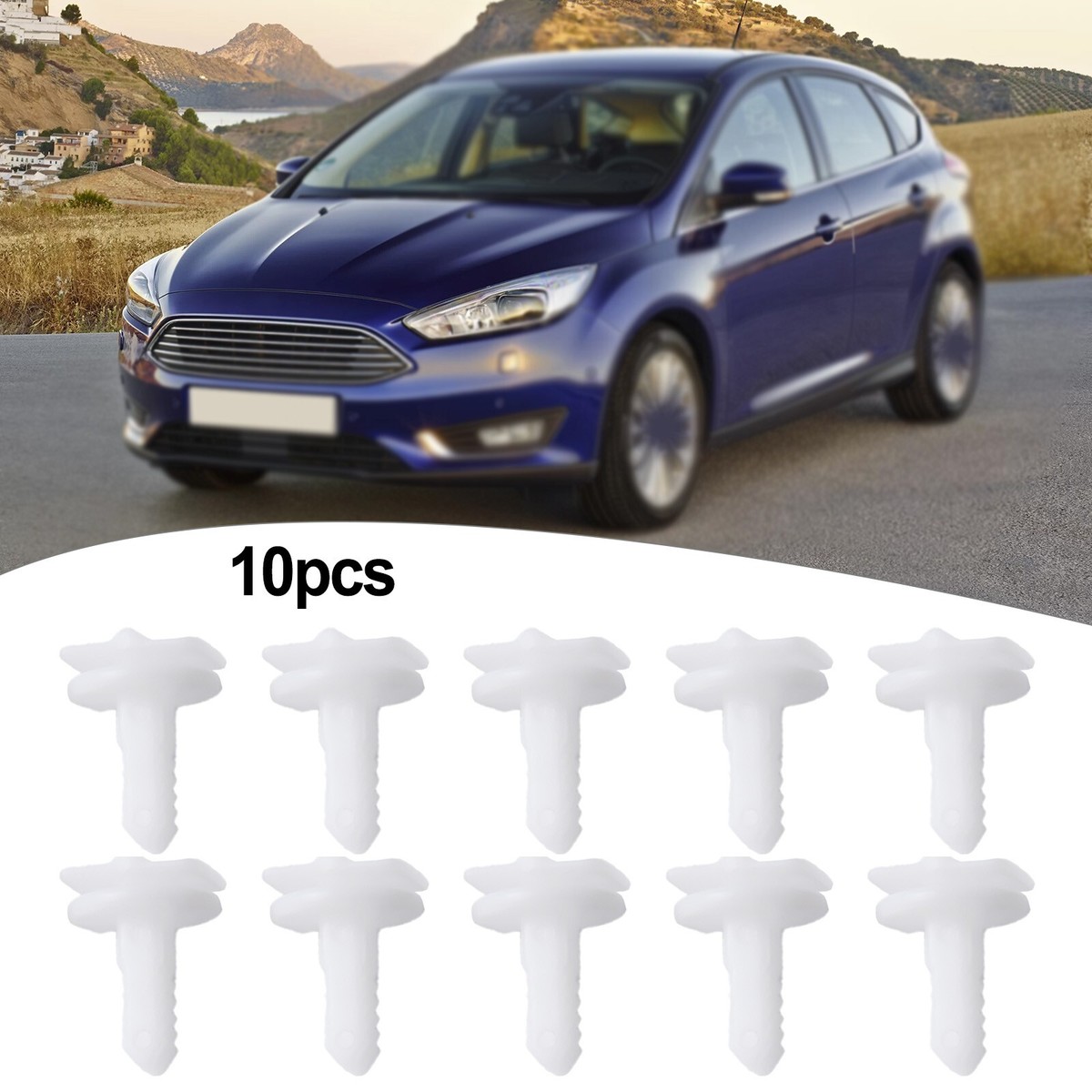 VVO Ersatzclips 10x VVO® Clips Innenraum A-Säulenverkleidung Für Einige VW Radio ŠKODA Roomster