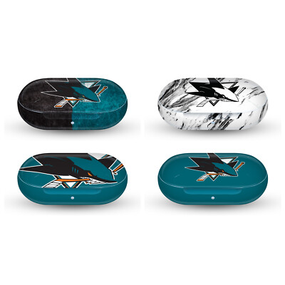 OFFICIAL NHL SAN JOSE SHARKS VINYL STICKER SKIN DECAL COVER FOR SAMSUNG BUDS
