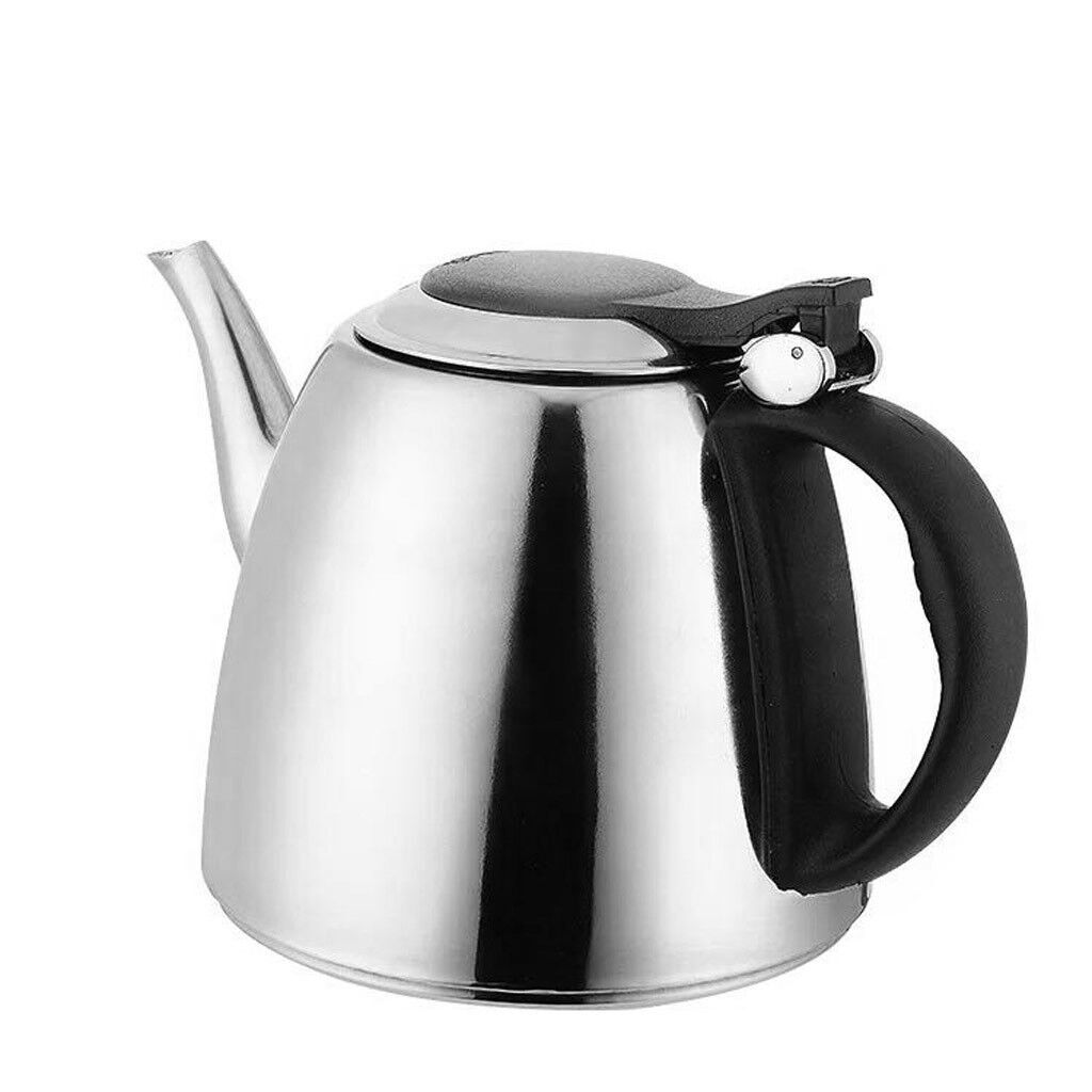 Stainless Steel Teapot Teakettle Catering Restaurant Kitchen Teaware 1