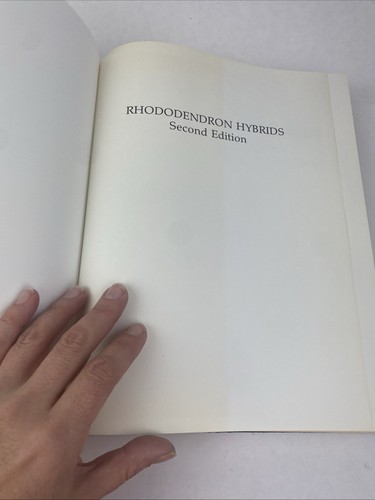 Rhododendron Hybrids Hardcover Homer E., Greer, Harold E. Salley 2ND ED 1992 - Picture 7 of 22