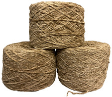 CHENILLE YARN CAKES - LT BROWN, Set of 3 - Total 1 lb. 4  oz. - 2000 YPP 68