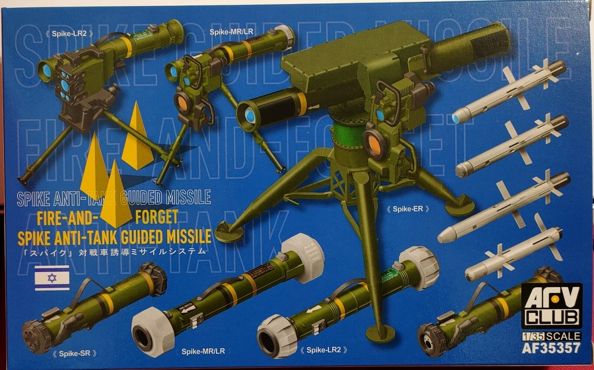 AFV CLUB 1/35 SPIKE Anti-Tank Guided Missile Fire & Forget | eBay