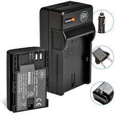 BM LP-E6N Battery Charger for Canon EOS R 60D EOS 70D EOS 80D C700 XC10 XC15