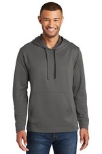 Port Company Mens Long Sleeve Fleece Pullover Hooded Sweatshirt PC590H
