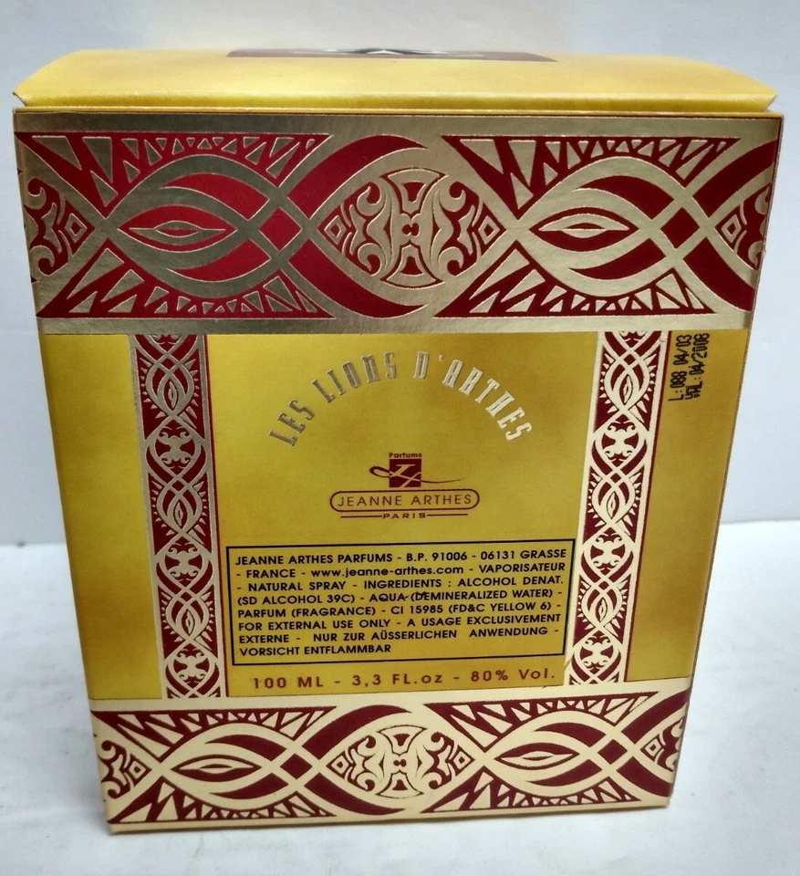Les Lions D ' Arthes By Jeanne Arthes , EDP , 100 ml / 3.3 oz , Spray - Image 3 of 3