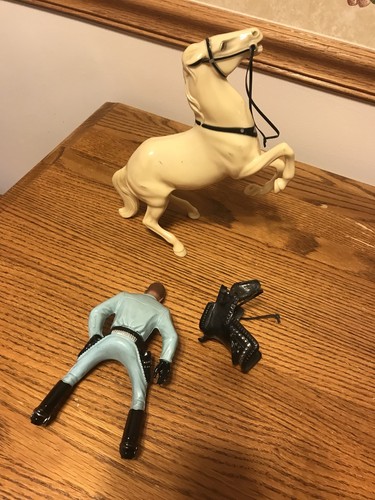 Hartland Plastics Roaring Silver With The Lone Ranger - Picture 11 of 11