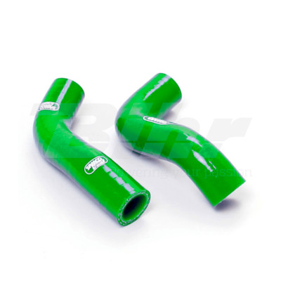 SAMCO KIT MANICOTTI TUBI RADIATORE VERDE KAWASAKI ER6F 650 2006-2014