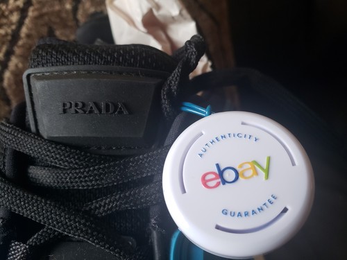 Prada CLOUDBUST THUNDER Blue Black Sneakers 2EG293 Men 10 UK 11 - 11.5 US $1,370 - Picture 10 of 20