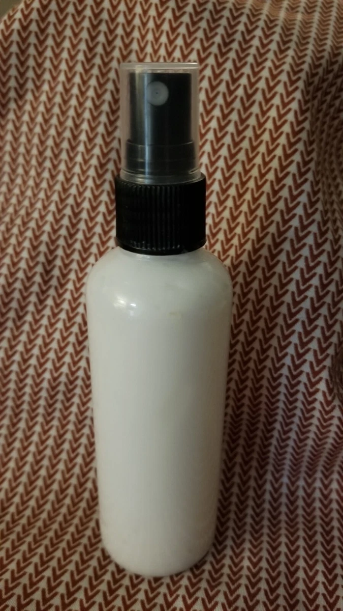 Plush Bur body milk lotion SPRAY. Smells wonderful. Long lasting