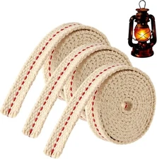 3 Rolls Lamp Wick Lantern Wicks - 10 Ft 1/2 Inch Flat Cotton Oil Lamp Wick Repla