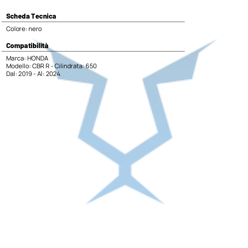 Ammortizzatore di sterzo nero YSS per Honda 650 CBR R 2019-2024 Foto 4 de 4
