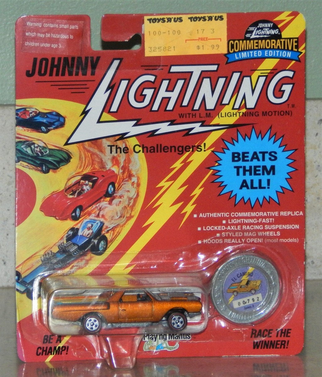 Vintage 1993 Johnny Lightning Commemorative Limited Edition Lot of